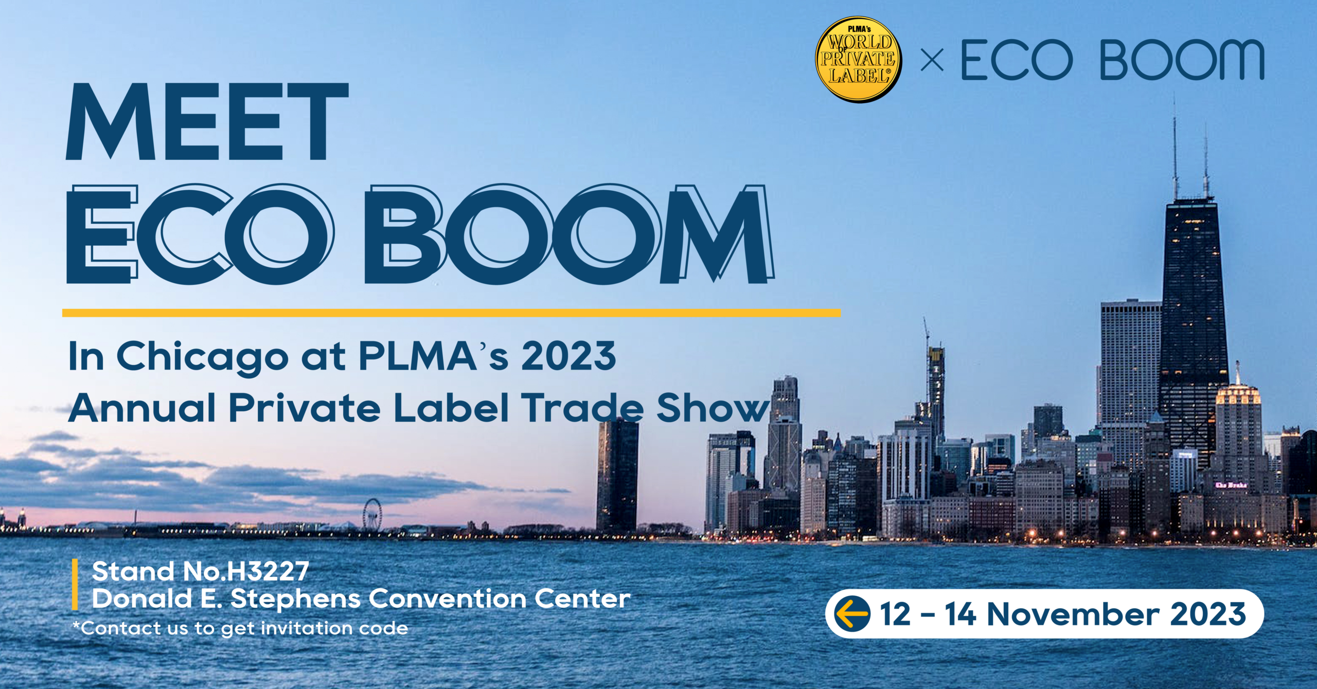 See you at PLMA's 2023 Private Label Trade Show! Together we can make changes!